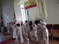 Sveikina Marijampolės lopšelio-darželio „Rūta“ folklorinis ansamblis „Patrimpas“