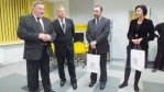 Mero pavaduotojas įteikė svečiui suvenyrus