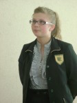 Marijonų gimnazijos atstovė Ugnė Barauskaitė