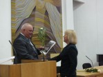 Padėka L. Bradaitienei