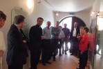 Svečiai  Palaimintojo Jurgio Matulaičio muziejuje marijonų vienuolyne