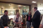 Ambasadorė Lietuvoje M.Berniau dekoja viktorinos organizatoriui