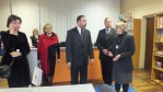 Kiltūros ministras bibliotekoje